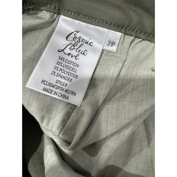 COSMIC BLUE LOVE Women Wild Fern Pants 31 - Picture 3 of 7